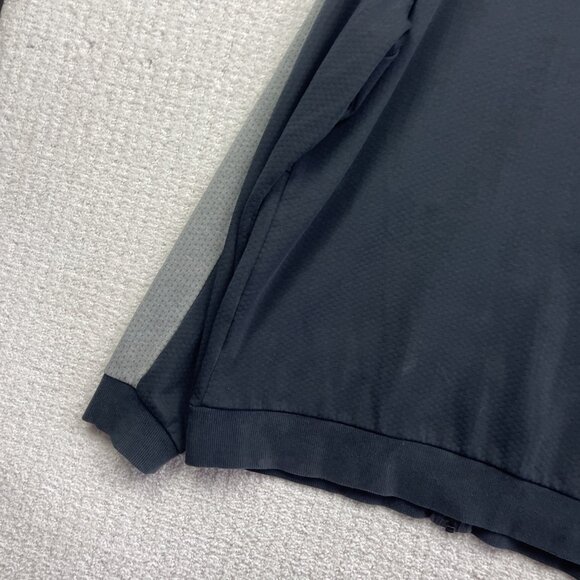Puma Classics Tech Fleece Full Zip Long Sleeve Jacket Mens Sz XL Black / Grey ** - Picture 15 of 16